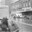 Channel 7 news van and people in Bourke St mall
