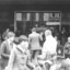 RAAF band playing in Bourke St Mall