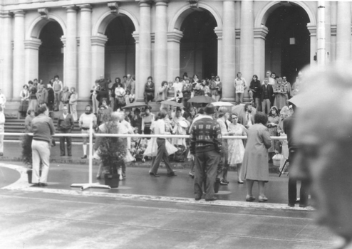 Lighthouse square dancers in Bourke St Mall