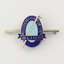 O shape with white cane across it and AFB written around & across the O shape