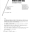 Typed meeting minutes on white paper