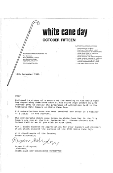 Typed meeting minutes on white paper