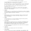 Typed meeting minutes on white paper