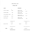 Typed meeting minutes on white paper