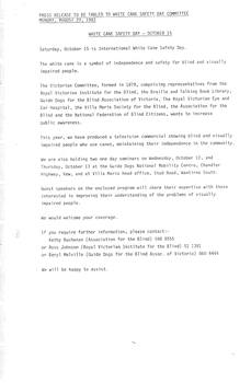 Typed meeting minutes on white paper