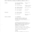 Typed meeting minutes on white paper