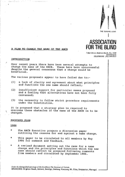Typed meeting minutes on white paper