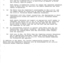 Typed meeting minutes on white paper