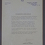 Framed letter of White Cane Day proclamation