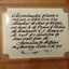 Framed letter proclaiming White Cane Day