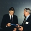 Jeff Kennett receiving book from Don Argus
