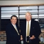 John Puttick presents award to Bill Casey