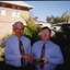 Peter Lynam presenting John Johnson with his award