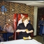 Canteen manager Carolyn Kalymnios cutting up food