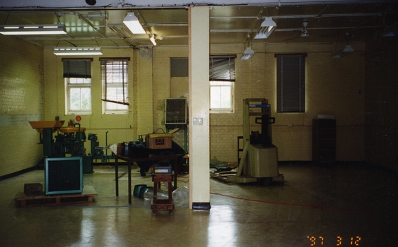 Equipment on QBIC Industries factory floor