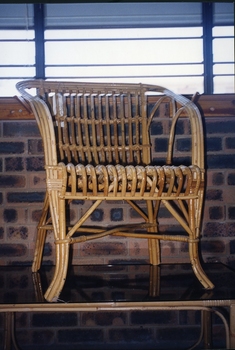 Cane chair made by QBIC Industries
