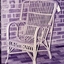 Cane chair made by QBIC Industries