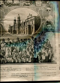 Newspaper cuttings relating to blind people and activities