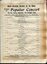 Concert program featuring blind musicians and singers