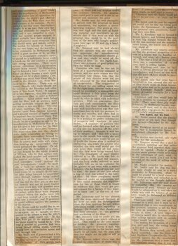 Newspaper cuttings relating to blind people and activities
