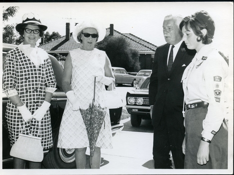 Kitty Rose with Sir Rohan and Lady Delacombe