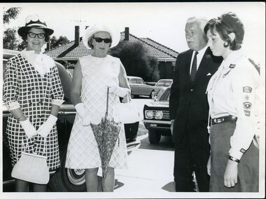 Kitty Rose with Sir Rohan and Lady Delacombe
