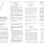 Pamphlet layout on large paper