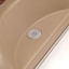 Close up of 6 Braille dots at rear of machine