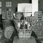 One man making a wicker basket