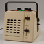 Plastic cream toaster shaped box with with buttons and levers