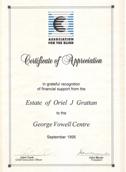 White pages with black writing and AFB coloured logo