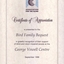 White pages with black writing and AFB coloured logo