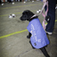 SEDA dog looking around at crowds