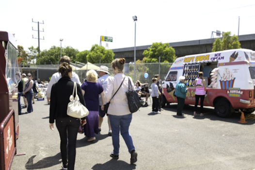 Food vans at SEDA carpark