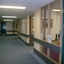 View along back corridor towards plant room