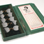 Canvas box which includes display models of different dimensions of pince nez 