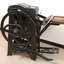Steel and cast iron printing press