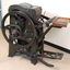 Steel and cast iron printing press