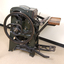 Steel and cast iron printing press