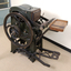 Steel and cast iron printing press
