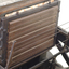 Braille plates attached to the steel and cast iron printing press