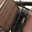 Braille plates attached to the steel and cast iron printing press