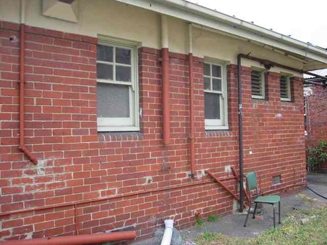 Partially demolished house at Raleigh Street, Prahran