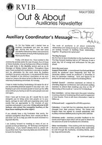 Digital version of Out and About newsletter