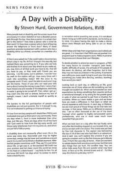 Digital version of Out and About newsletter