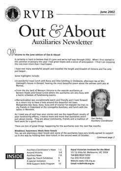 Digital version of Out and About newsletter