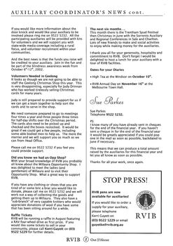 Digital version of Out and About newsletter