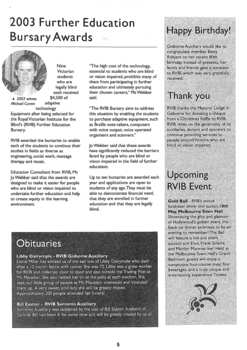 Digitally scanned files of Out and About newsletter