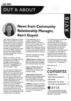 Digital version of Out and About newsletter