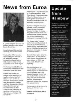Digital version of Out and About newsletter